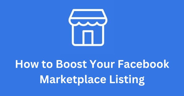 Facebook Marketplace Tips