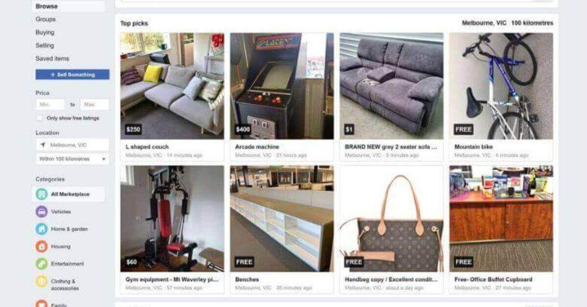 How to Find Facebook Marketplace Items for Sale in Your Local Area