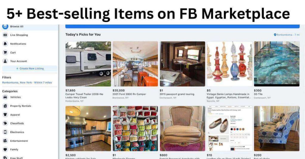 Marketplace Items For Sale - 5+ Best-Selling Items On Facebook ...