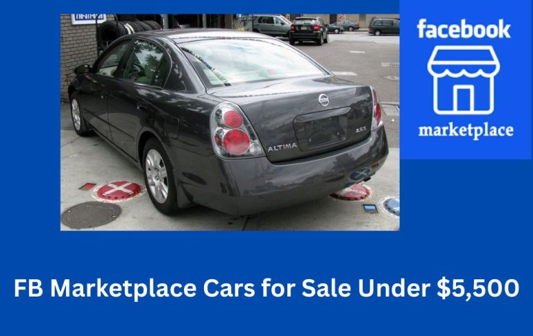 Facebook Marketplace Cars