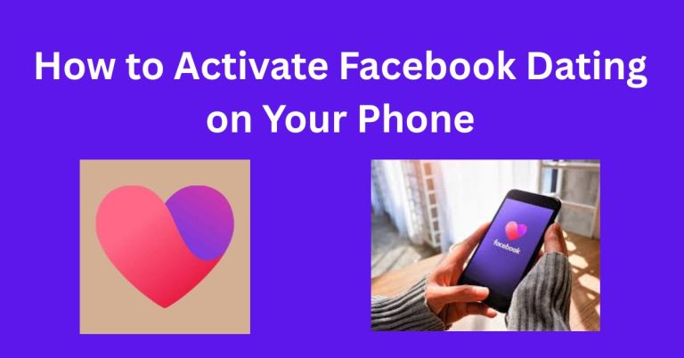 FB Dating on phone