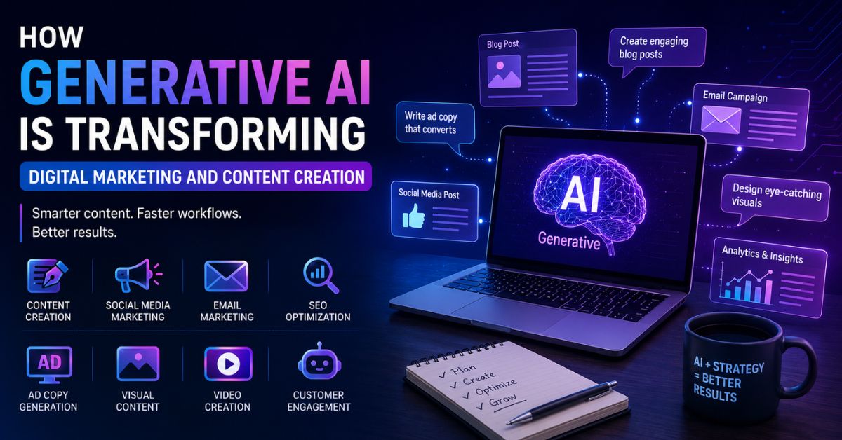 How Generative AI Is Transforming Digital Marketing and Content Creation